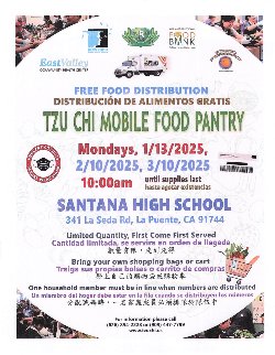 Monthly Free Food Distribution